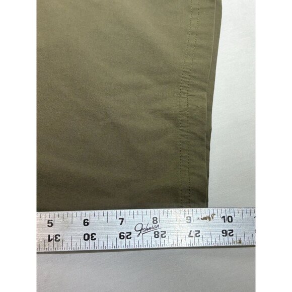 Orvis Cargo Shorts Men's Size 40 Khaki Stretch Breathable Comfort Hidden Pocket - Picture 6 of 9